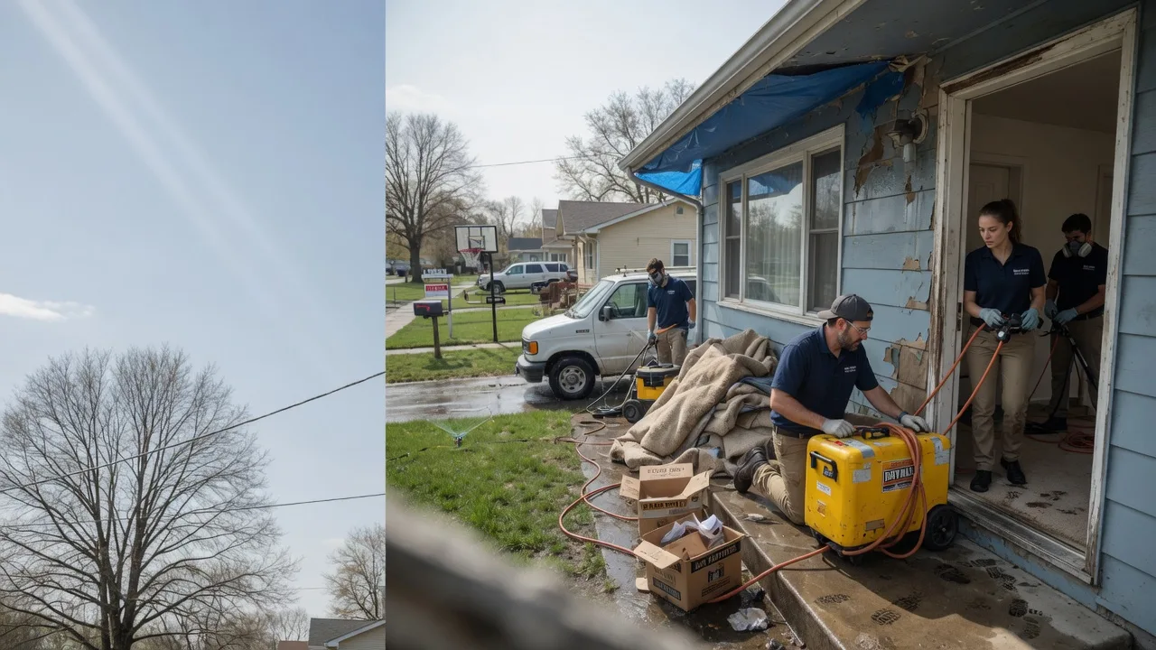 Basement Flood Cleanup in Slinger, WI near me